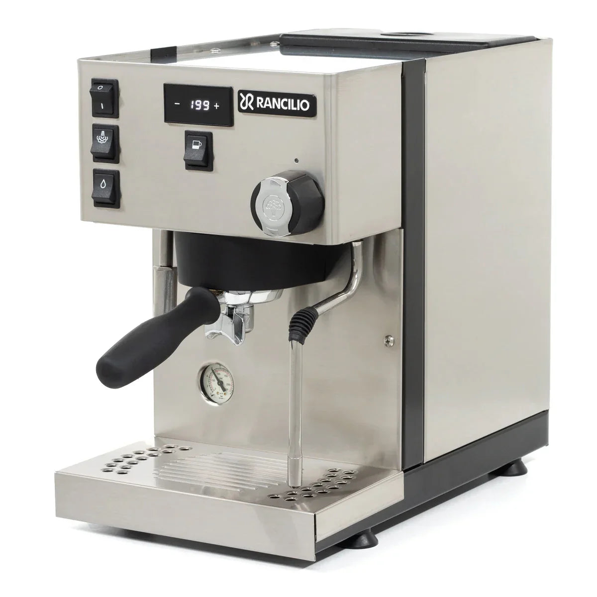 Rancilio - Silvia Pro X Dual Boiler PID Espresso Machine - Stainless Steel - HSD-SILVIA-PRO-X-SS