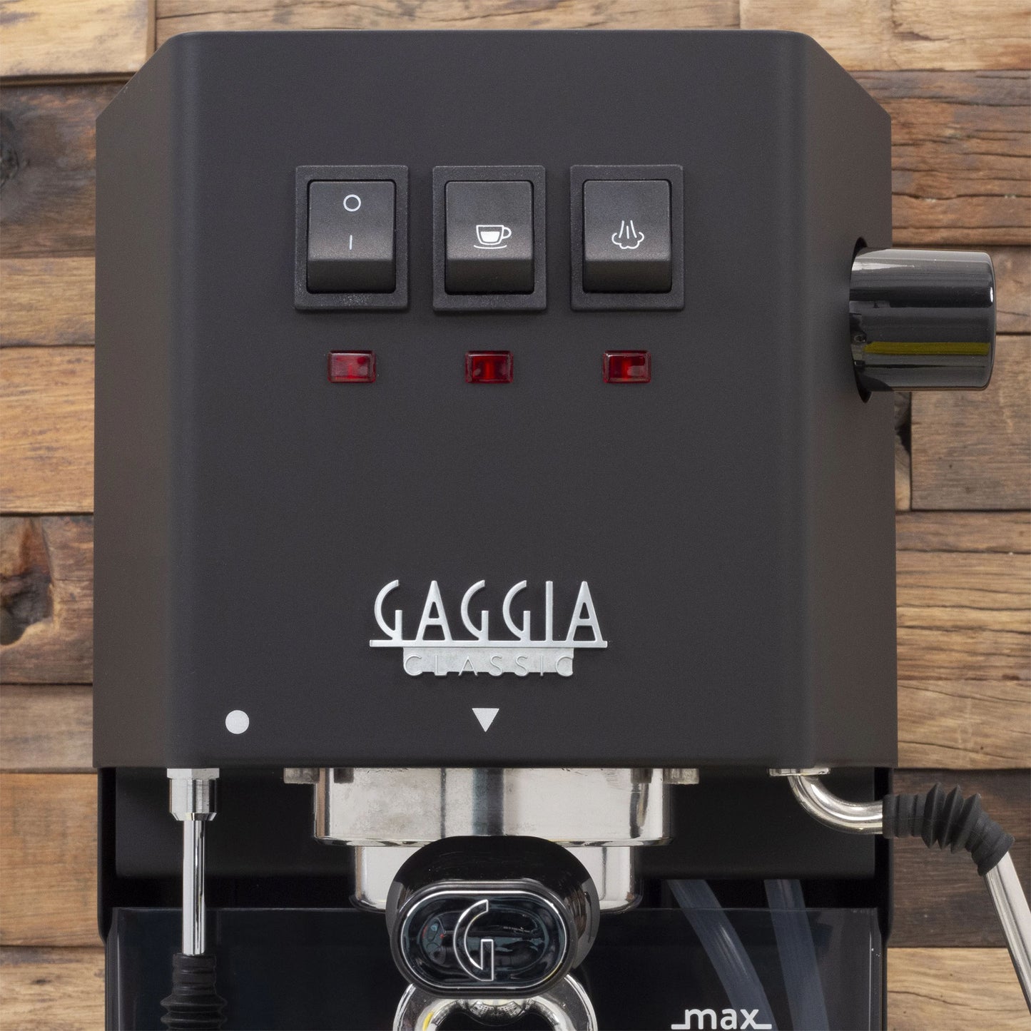 Gaggia - Classic Pro E24 Espresso Machine - Thunder Black # Classic E24 BLK RI9380/49