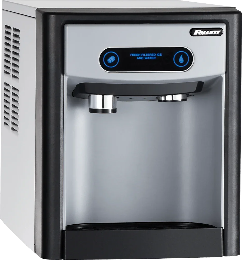 Follett 7 Series Countertop 125 lb Ice and Water Dispenser