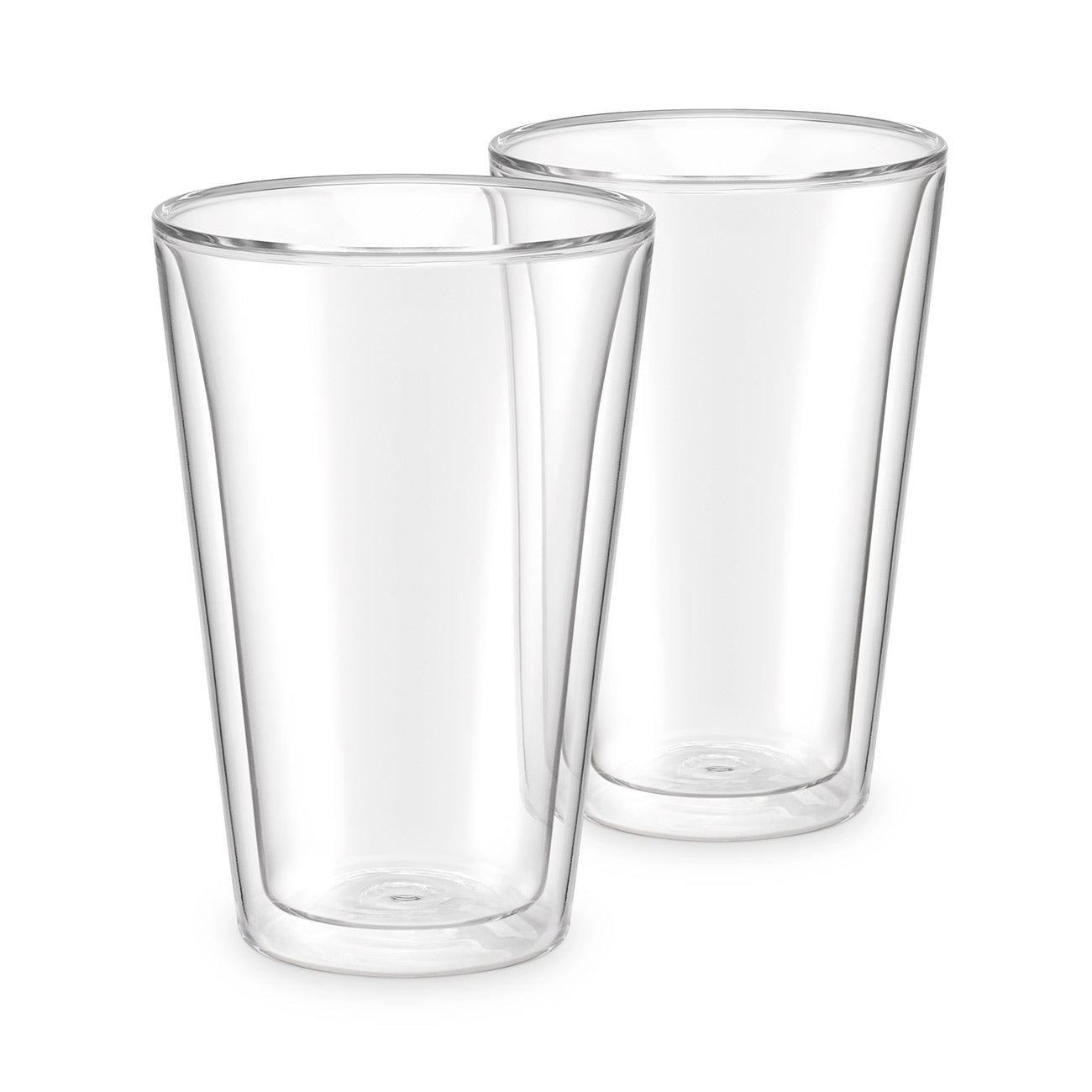 Breville the Iced Coffee Duo Dual Wall Glass Cups 400ml/13.50oz Set of 2 - BES047CLR