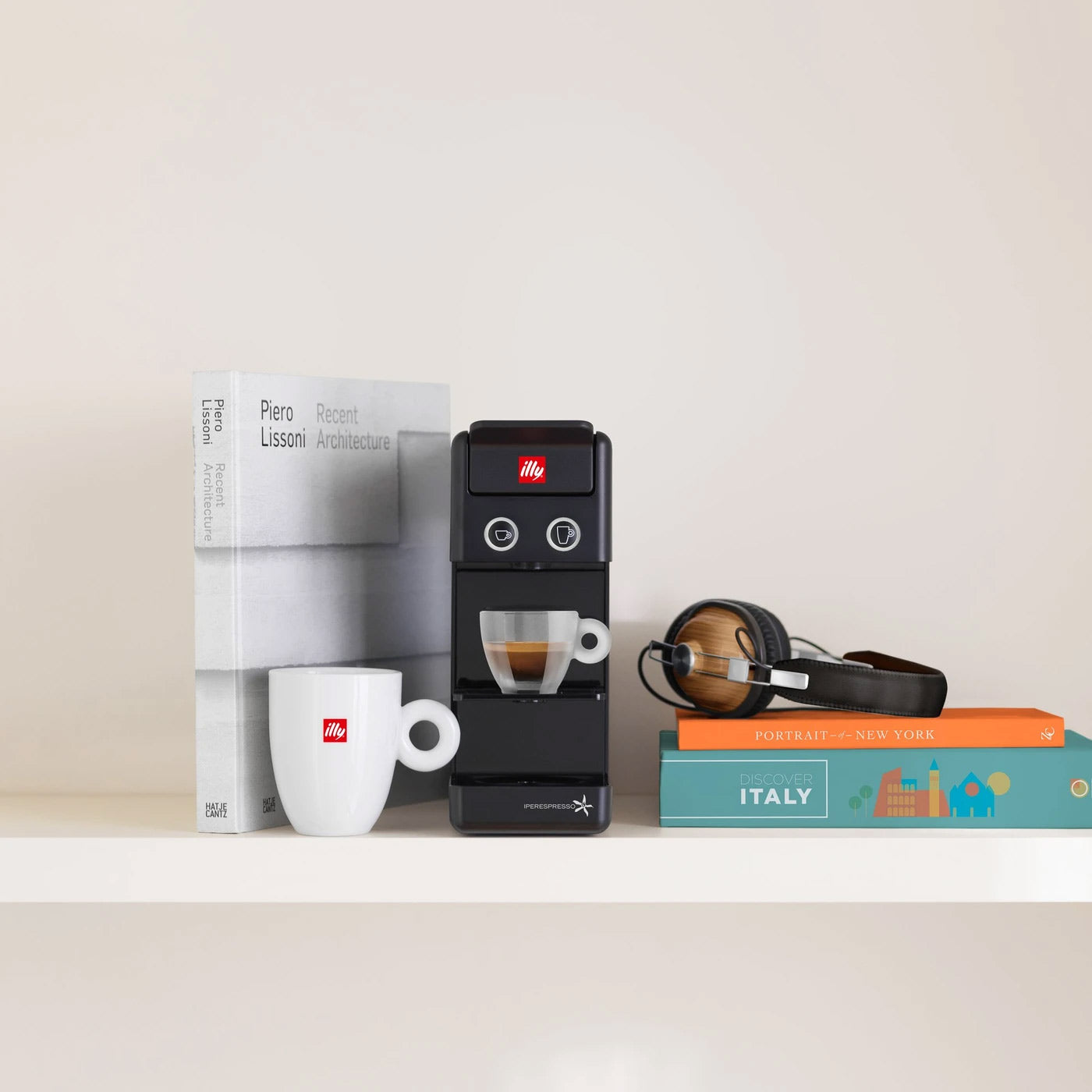 illy Y3.3 iperEspresso Espresso & Coffee Machine - Black #60381