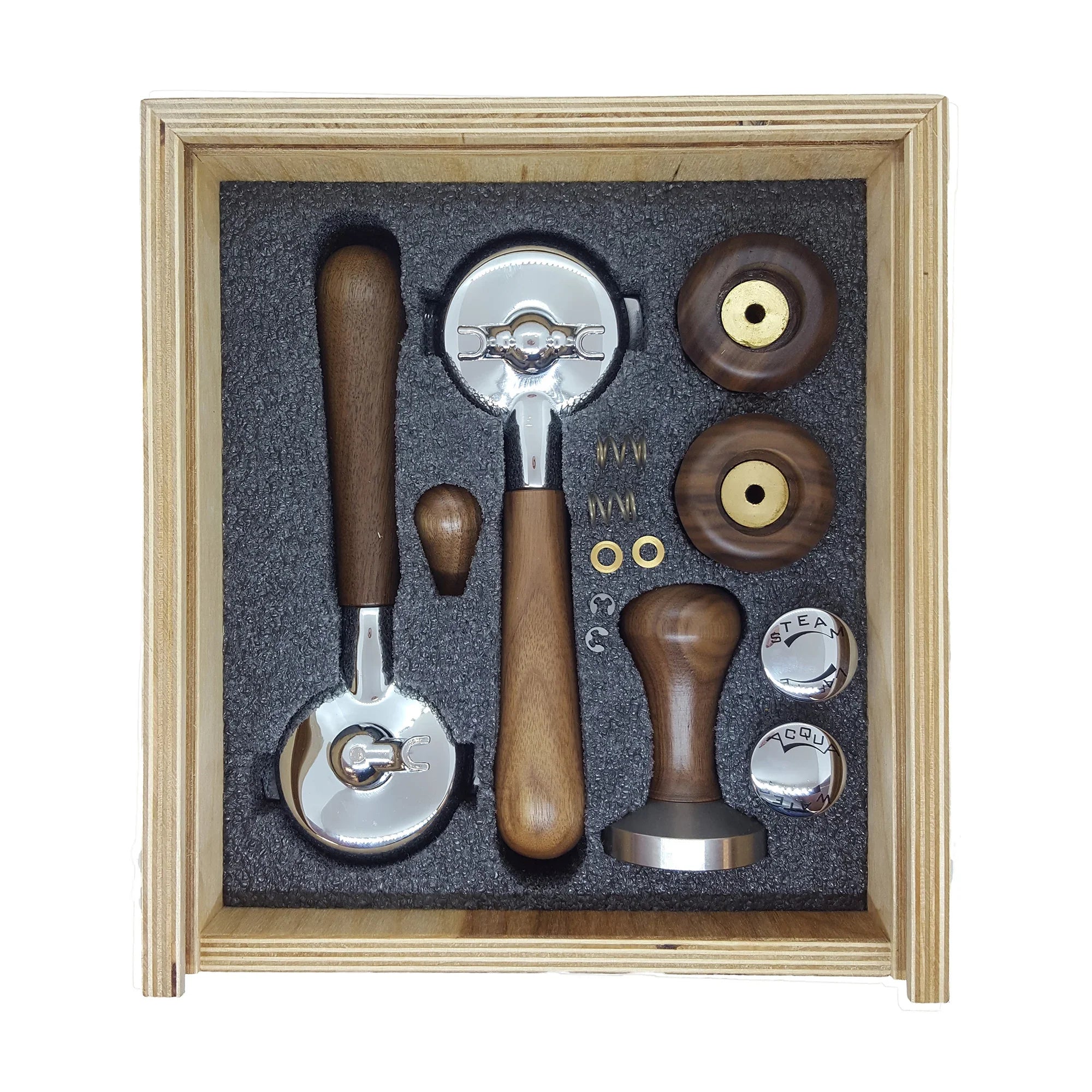 Izzo Knob and Portafilter Accessory Set - Wood