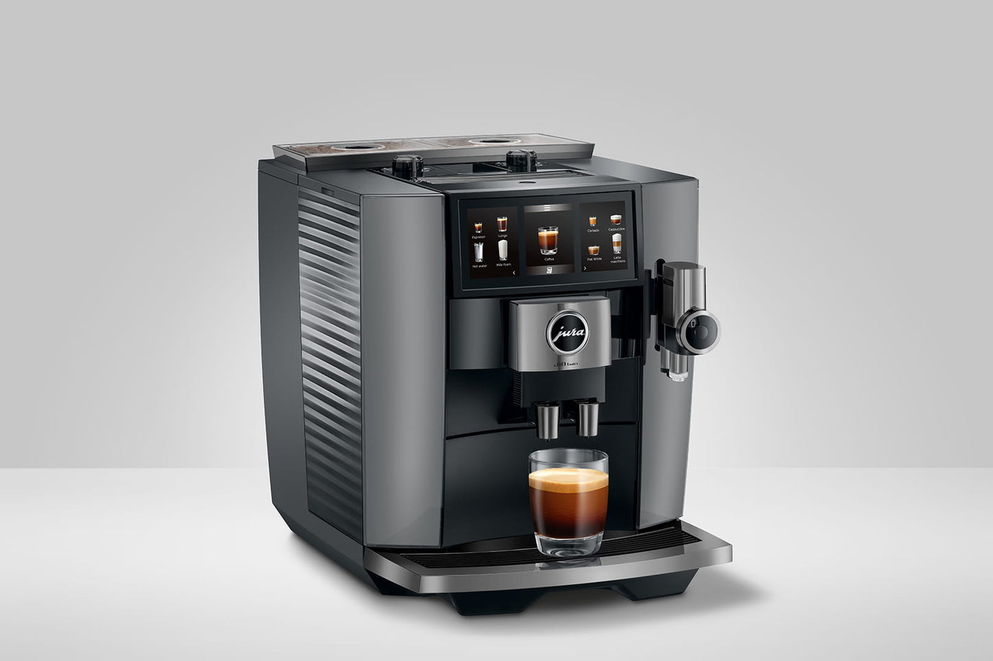 Jura - J10 Twin (NAA) NEW 2026 Diamond Onyx Super Automatic Espresso Machine - 15724