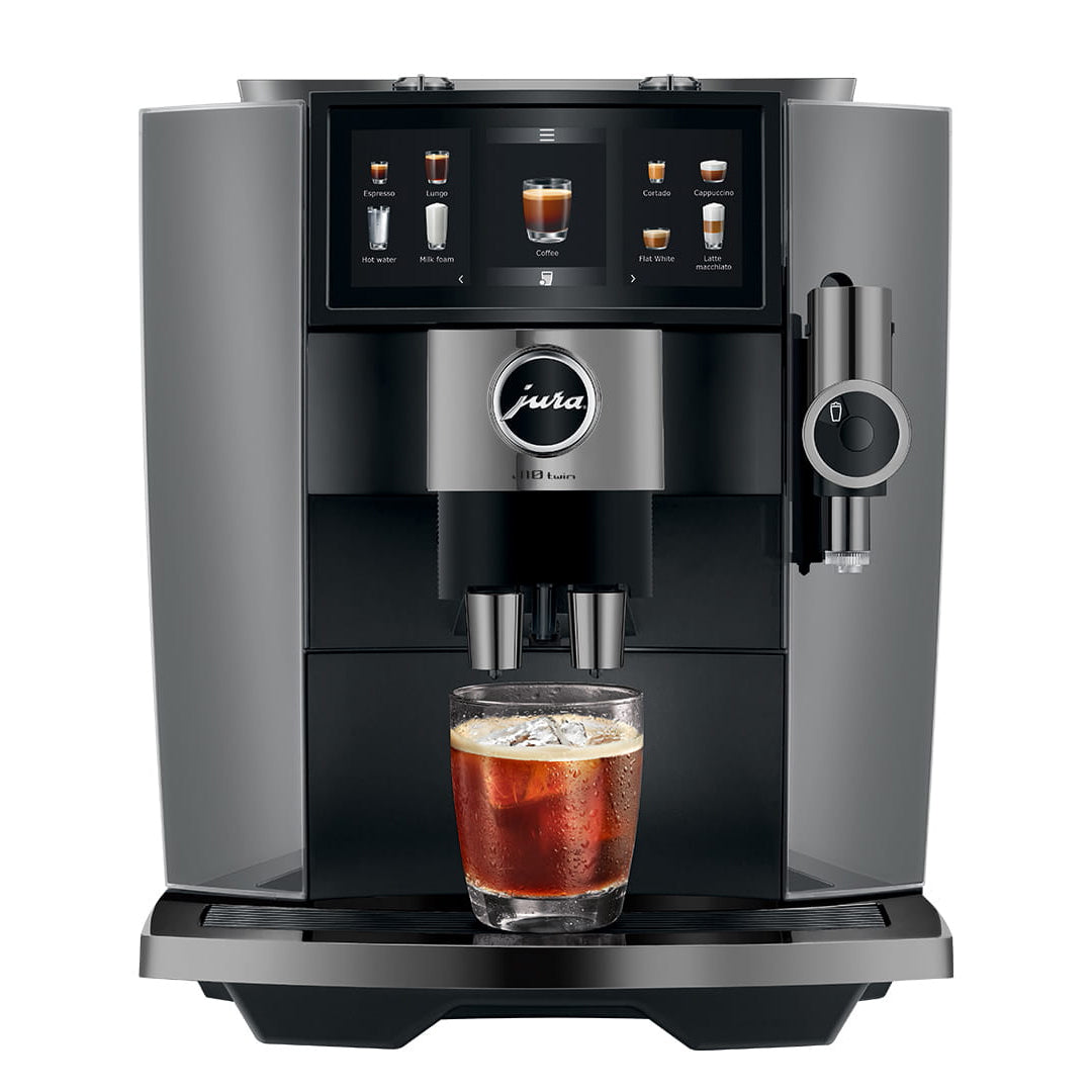 Jura - J10 Twin (NAA) NEW 2026 Diamond Onyx Super Automatic Espresso Machine - 15724