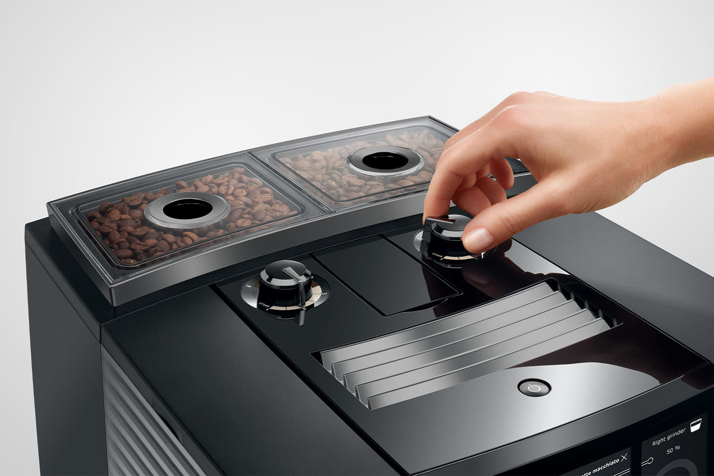 Jura - J10 Twin (NAA) NEW 2026 Diamond Onyx Super Automatic Espresso Machine - 15724