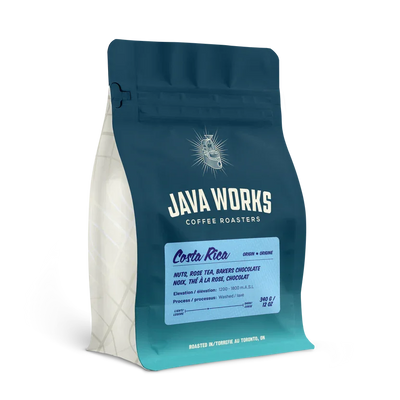 Java Works Single Origin Costa Rica Whole Beans - 12oz bag