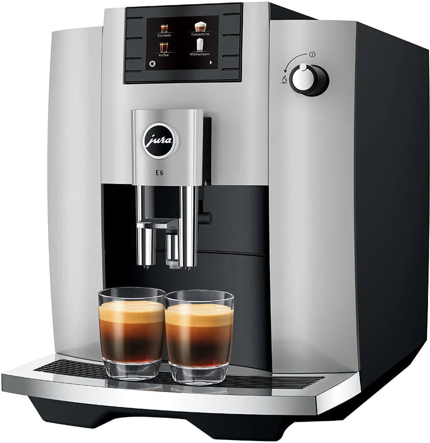 Jura - E6 New 2023 Platinum Superautomatic Espresso Machine - #15465