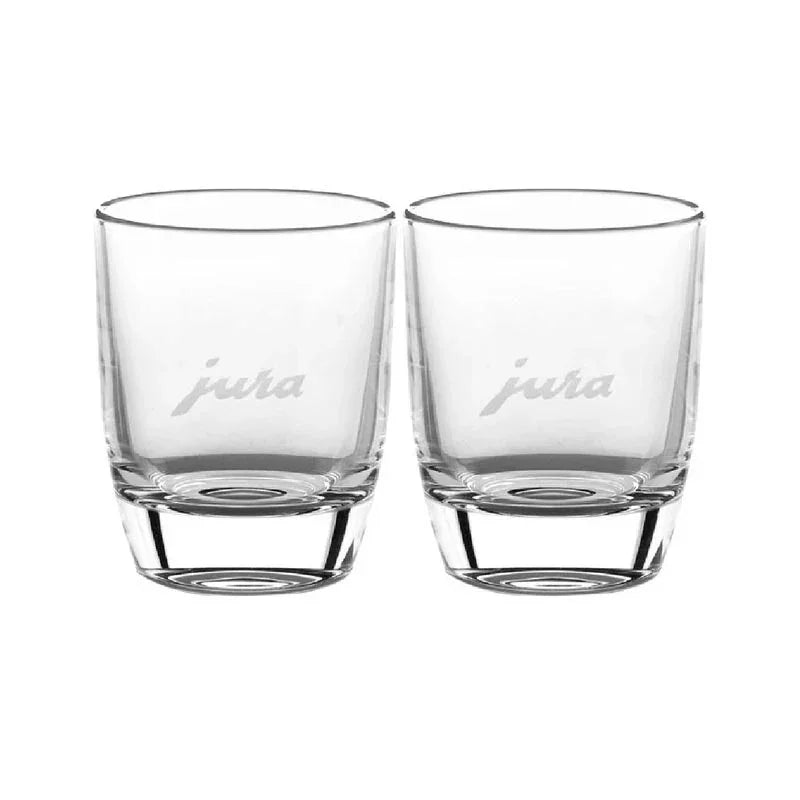 Jura Espresso Glass Cups with Jura Logo Set of 2 - #71451