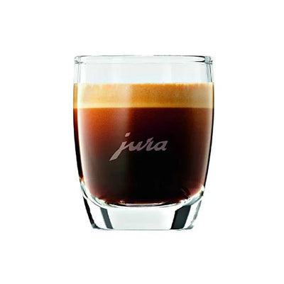 Jura Espresso Glass Cups with Jura Logo Set of 2 - #71451