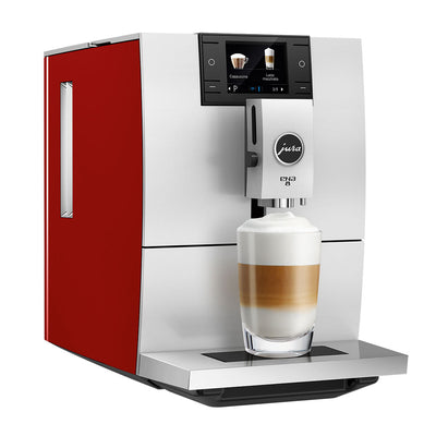 Jura ENA 8 Superautomatic Espresso Machine - Sunset Red