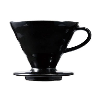 Hario V60 Coffee Dripper 02 KASUYA Model Porcelain Black - KDC-02-B
