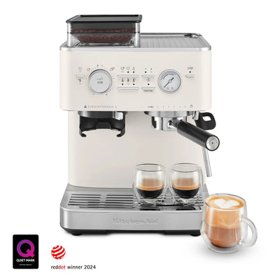 KitchenAid - Semi Automatic Espresso Machine with Burr Grinder Juniper Green - KES6551JP