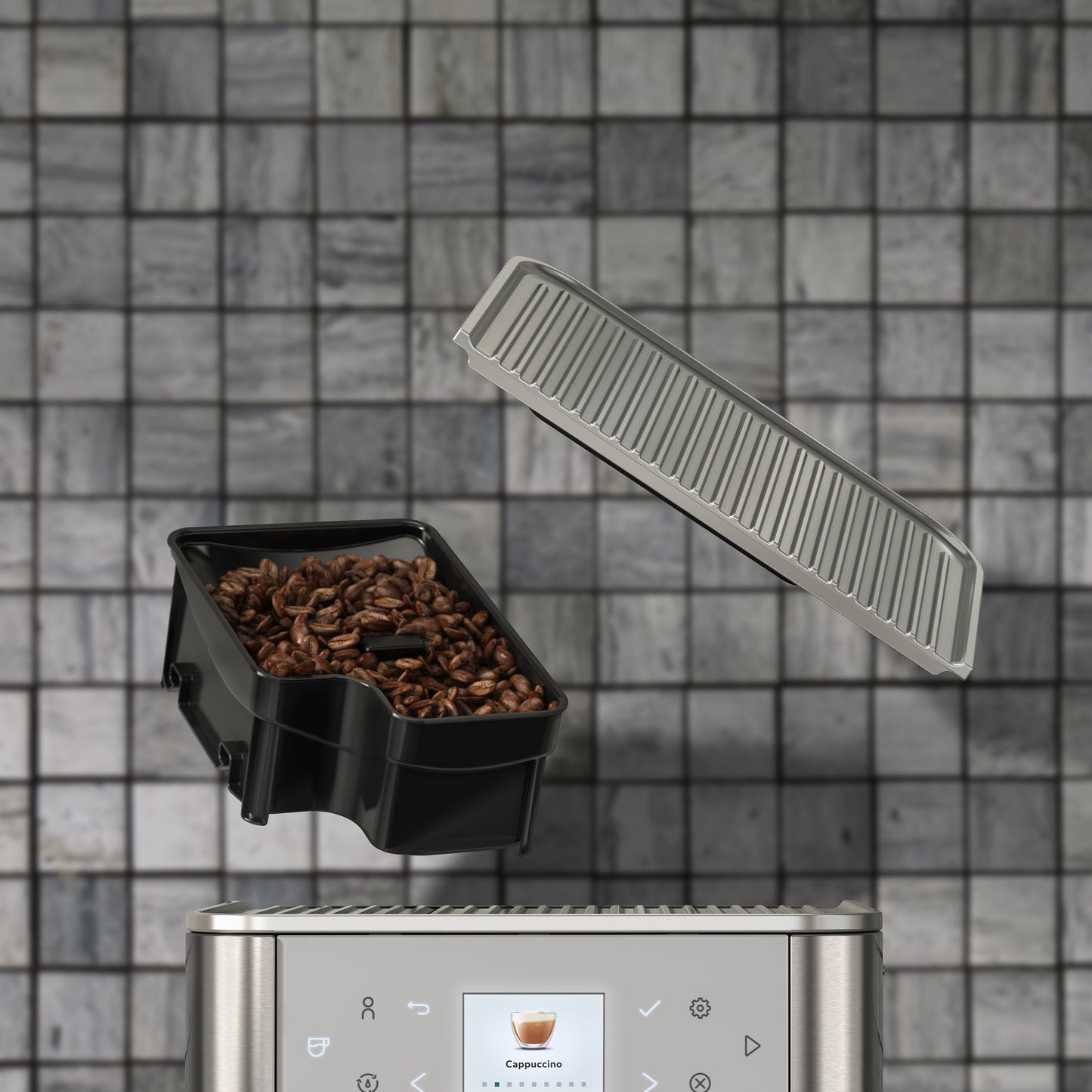Kitchenaid - KF6 Super Automatic Espresso Machine - Stainless Steel - KES8556SX- OPEN BOX - IN STORE PURCHASE ONLY - FLOOR DEMO MODEL