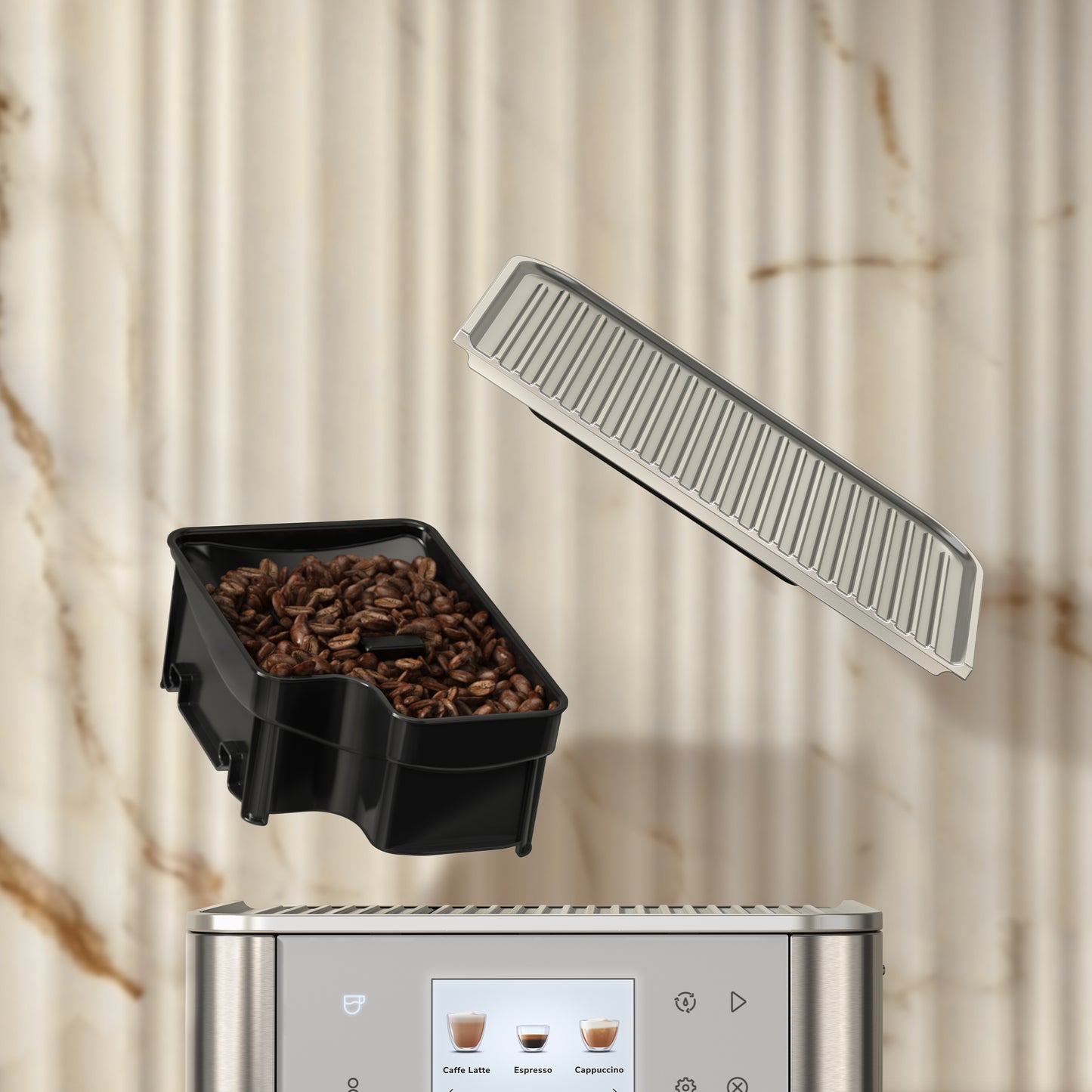 Kitchenaid - KF7  Super Automatic Espresso Machine - Porcelain White - KES8557PL