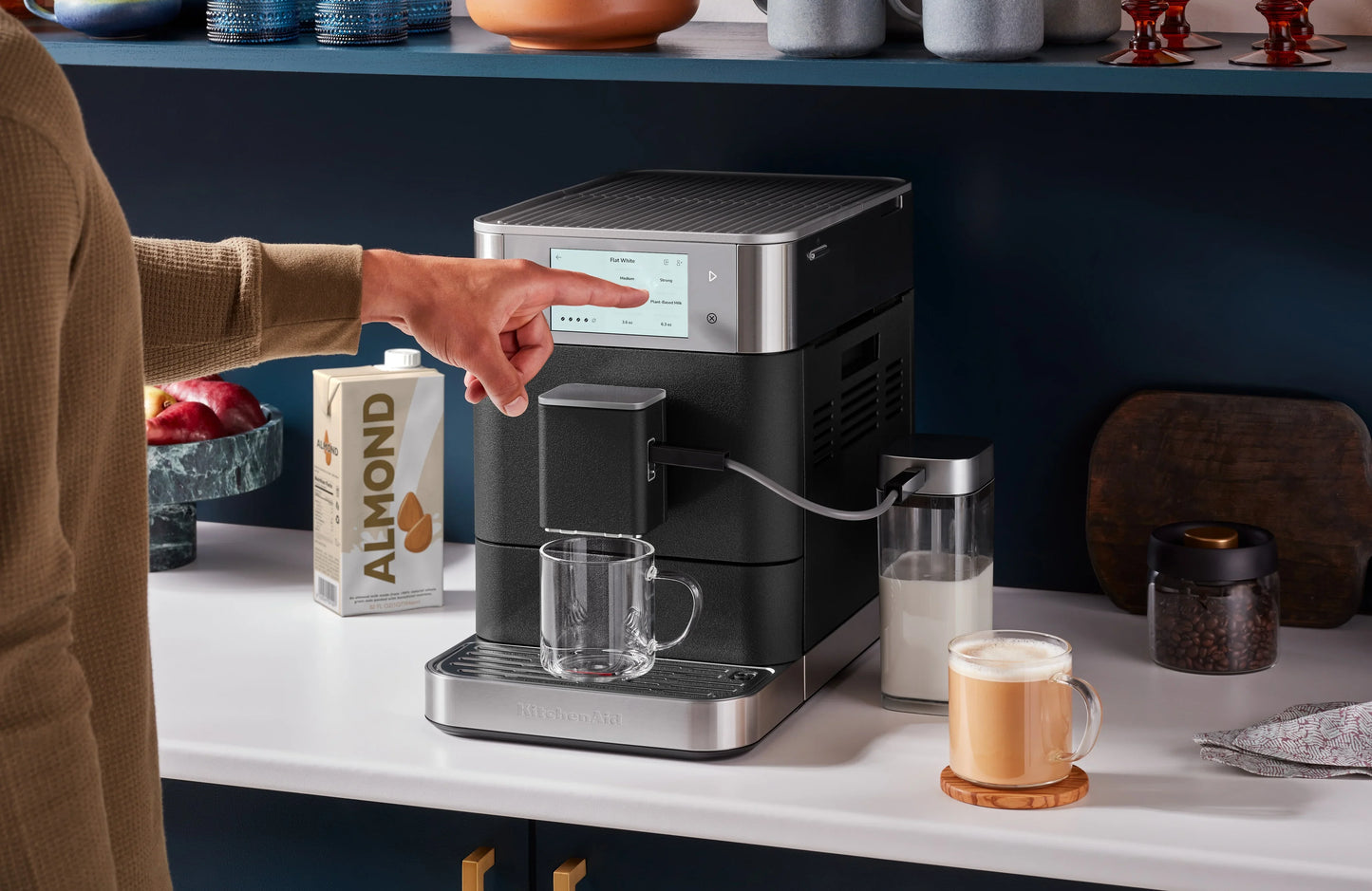 Kitchenaid - KF8  Super Automatic Espresso Machine - Cast Iron Black - KES8558BK
