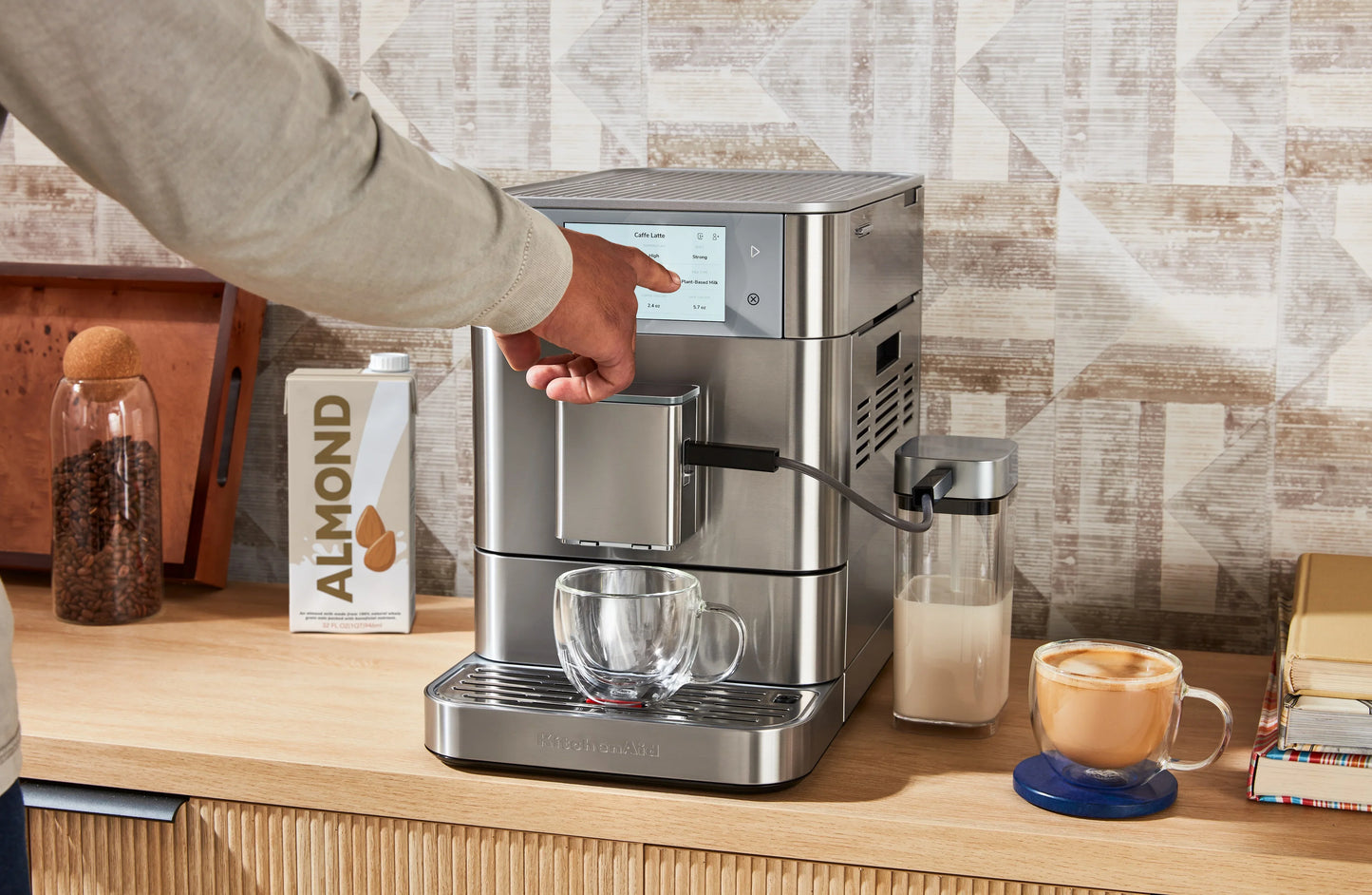 Kitchenaid - KF8  Super Automatic Espresso Machine - Stainless Steel - KES8558SX