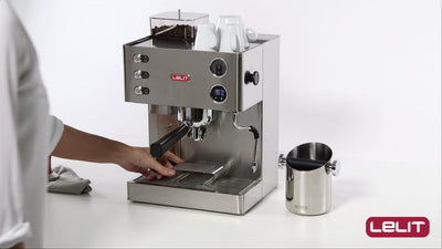 Lelit - Kate Semi-Automatic Espresso Machine with Built-in Grinder - PL82T (OPEN BOX - IN STORE PURCHASE ONLY - CUSTOMER RETURN)