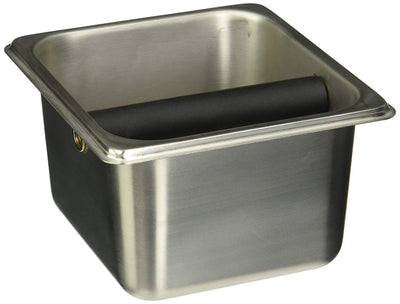 Krome Stainless Steel Recessed Knock Box 7.32" x 6.85" x 3.93" - C433