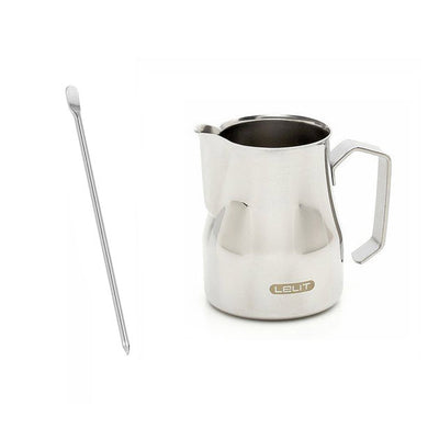 Lelit Stainless Steel Frothing Pitcher 12oz/350ml with Latte Art Pen - LEPLA301S