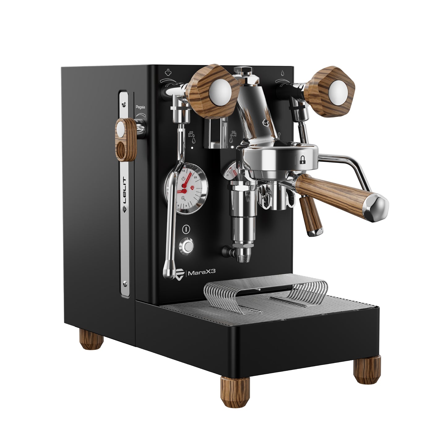 Lelit - MARAX3 Semi Automatic Espresso Machine - Black - LE PL62X3 PRE-ORDER