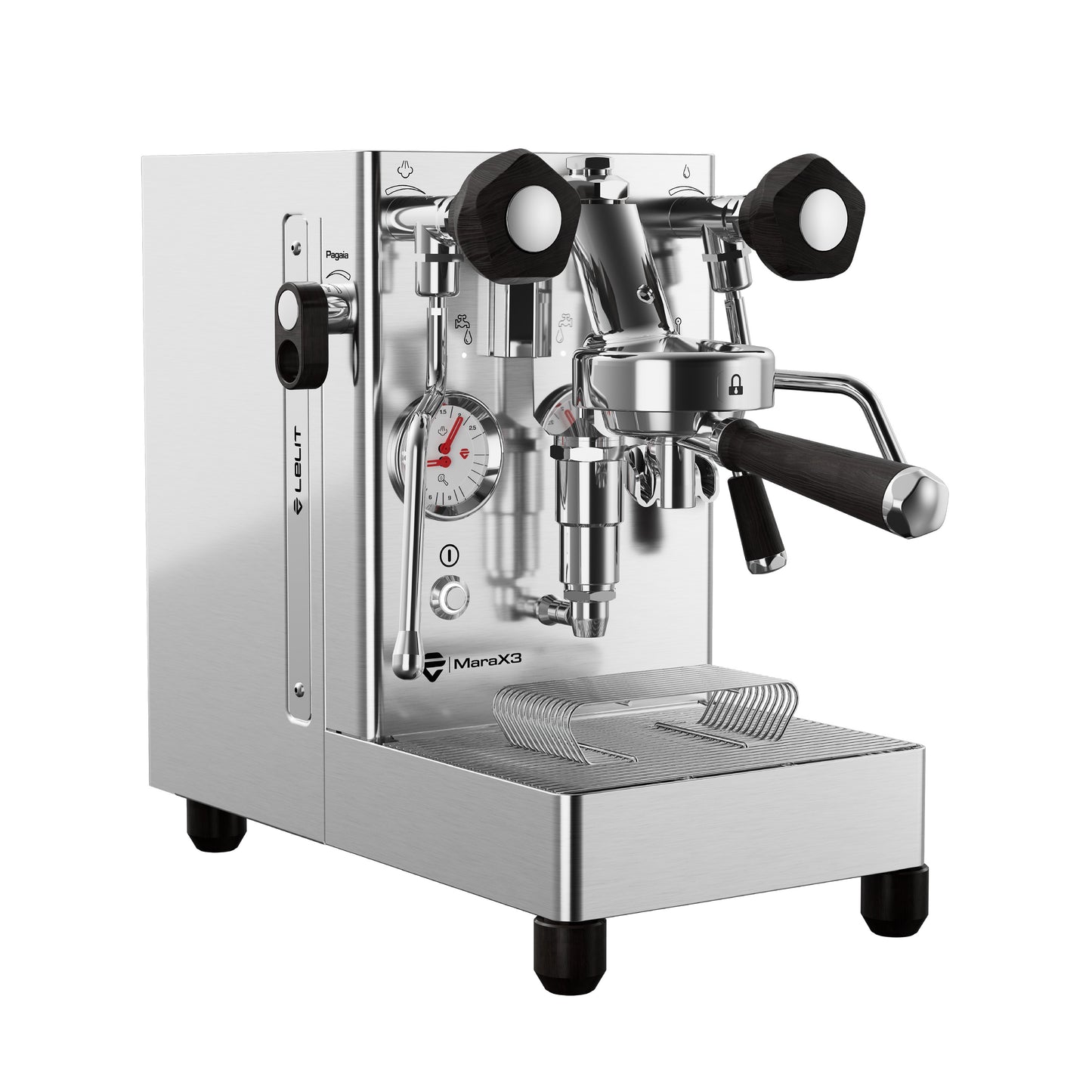 Lelit - MARA X3 Semi Automatic Espresso Machine - Chrome -  LE PL62X3