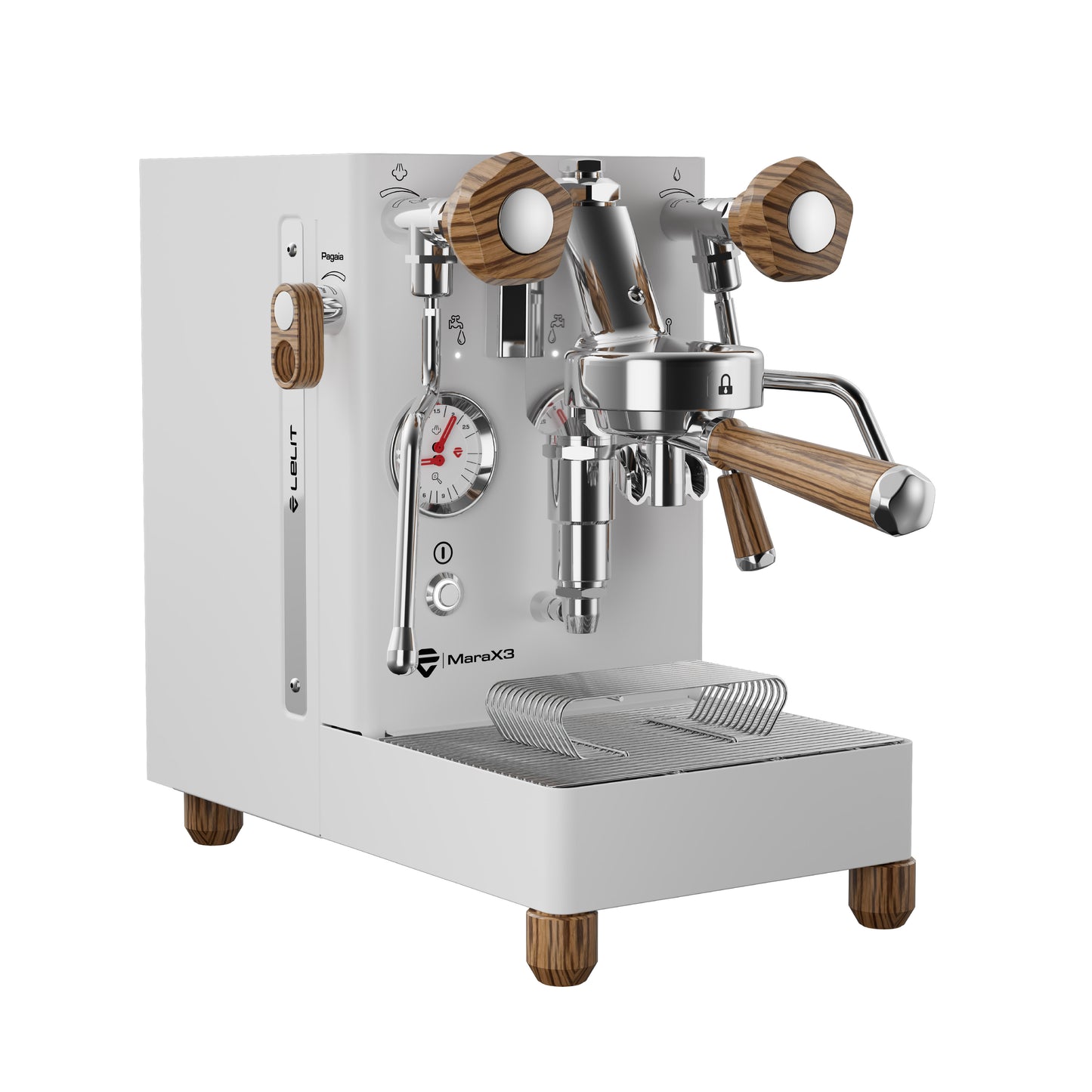 Lelit - MARAX3 Semi Automatic Espresso Machine - White - LE PL62X3 - PREORDER