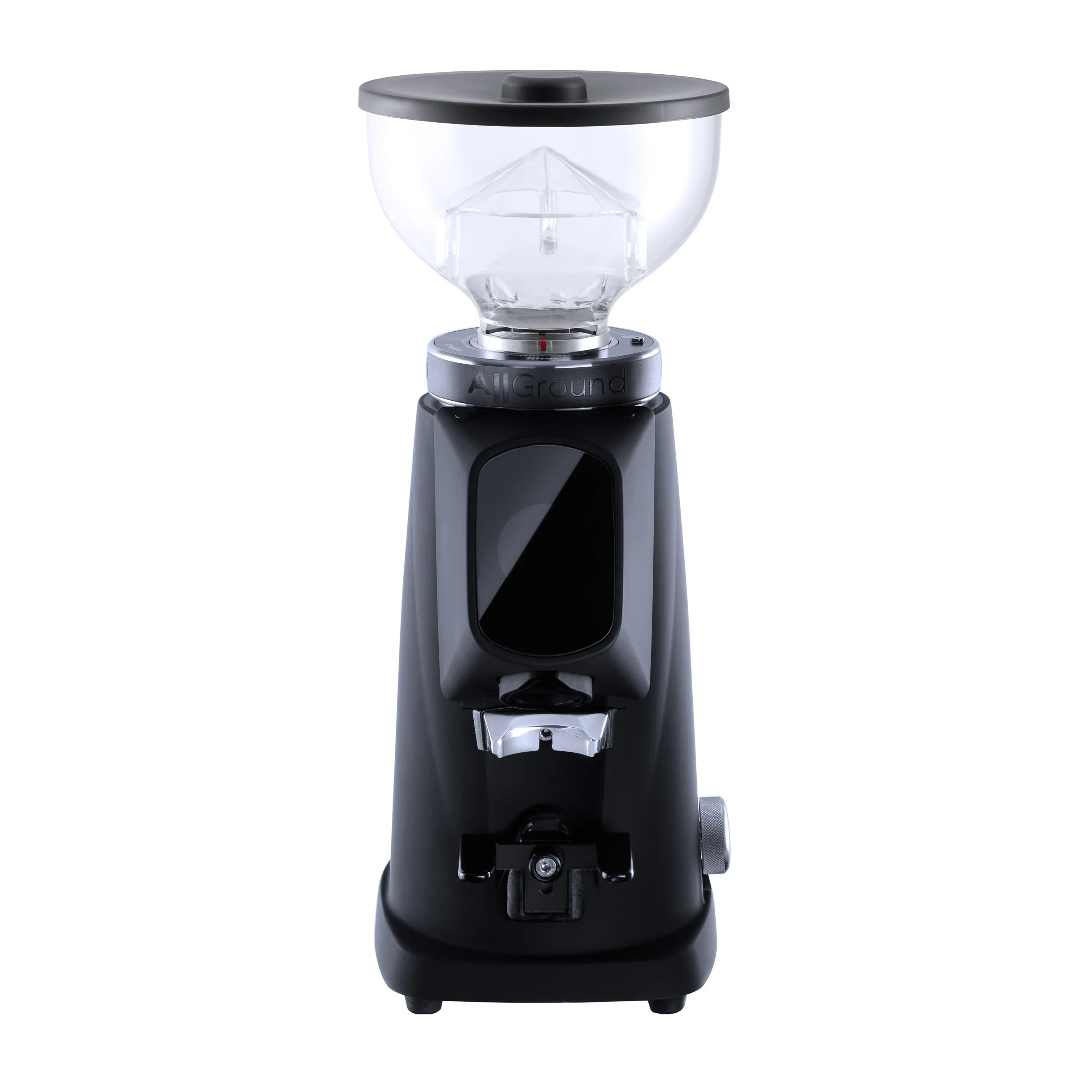Fiorenzato AllGround Grinder - Matt Deep Black with Short Hopper