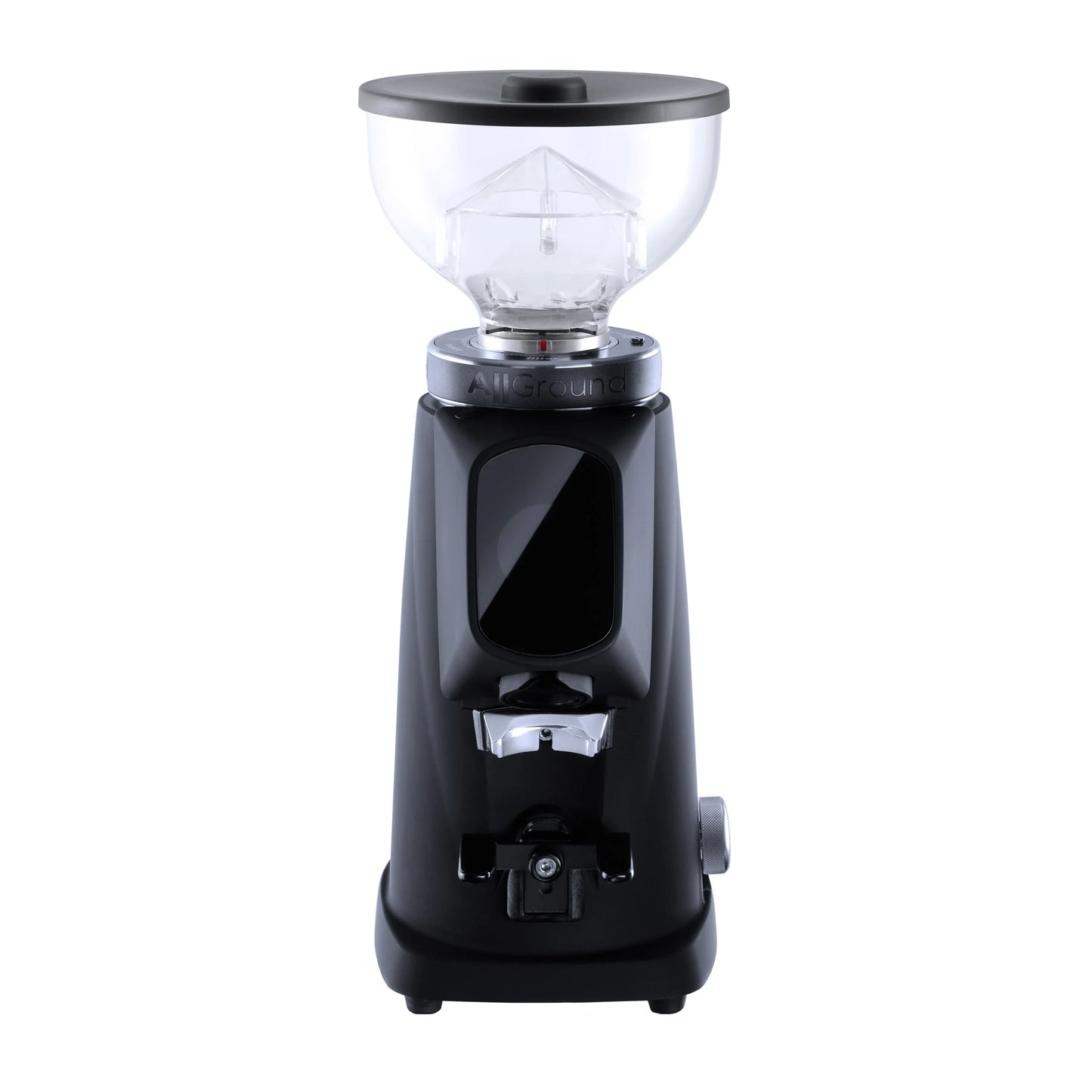 Fiorenzato AllGround Grinder - Matt Deep Black with Short Hopper