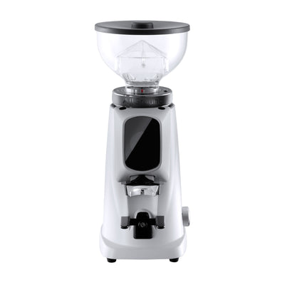 Fiorenzato AllGround Grinder - Matt Artic White with Short Hopper