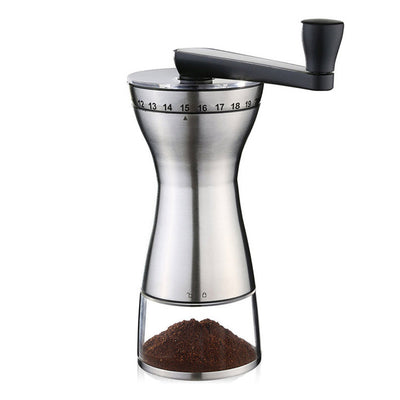 Zassenhaus Manaos Stainless Steel Coffee Hand Grinder - #M041156