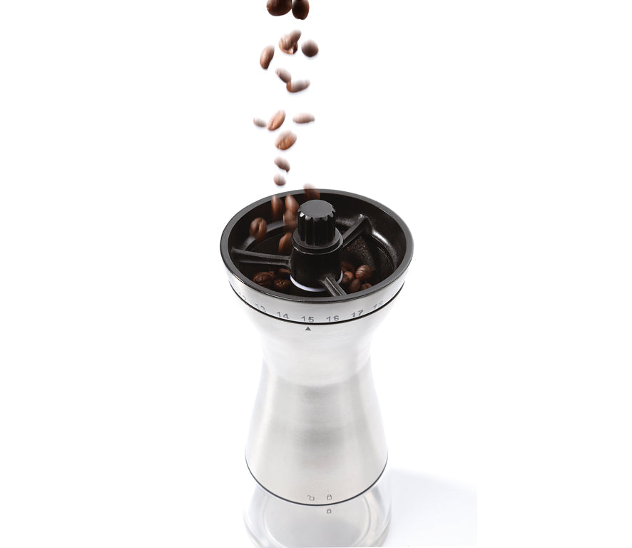 Zassenhaus Manaos Stainless Steel Coffee Hand Grinder - #M041156