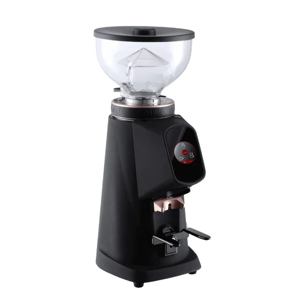 Fiorenzato AllGround Grinder - Matt Deep Black with Short Hopper