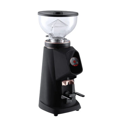 Fiorenzato AllGround Grinder - Matt Deep Black with Short Hopper