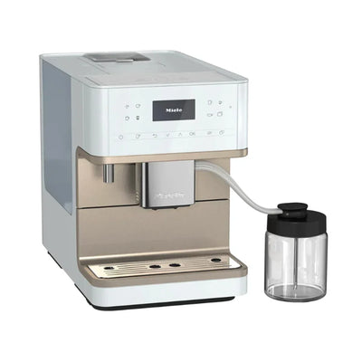 Miele - CM6360 LOCM Milk Perfection Superautomatic Espresso Machine - Lotus White
