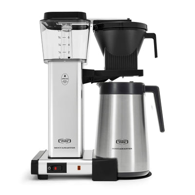 Technivorm - Moccamaster KBGT Brewer Thermal Glass Lined Carafe Polished Silver - 79312/GL