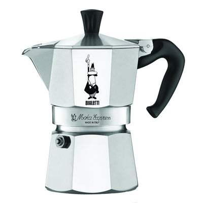 Bialetti Moka Express 3 Cup Stovetop Espresso Maker