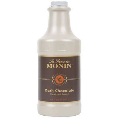 Monin Dark Chocolate Sauce 64oz 1.89L
