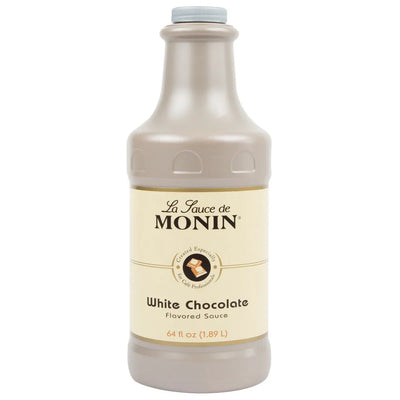 Monin White Chocolate Sauce 64oz 1.89L