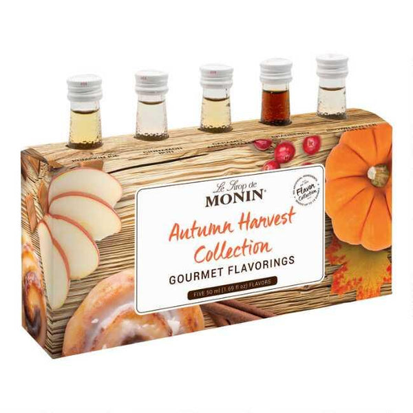Monin Autumn Harvest Collection - 5 x 50ml Pack