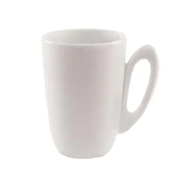 AXA  White Latte Cups with Saucers - Set of Six - #302