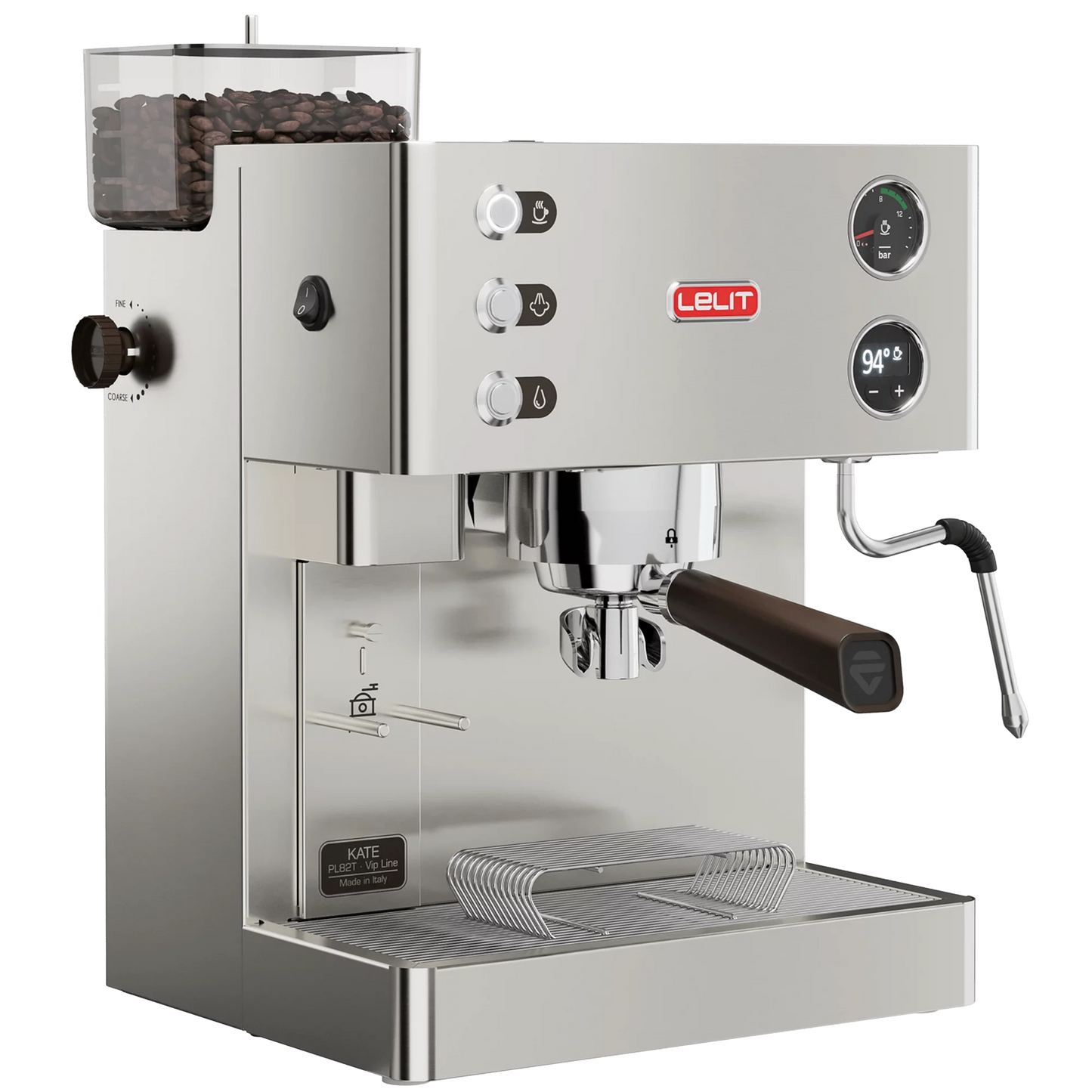 Lelit - Kate Semi-Automatic Espresso Machine with Built-in Grinder - PL82T (OPEN BOX - IN STORE PURCHASE ONLY - CUSTOMER RETURN)