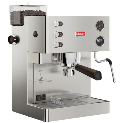 Lelit - Kate Semi-Automatic Espresso Machine with Built-in Grinder - PL82T (OPEN BOX - IN STORE PURCHASE ONLY - CUSTOMER RETURN)