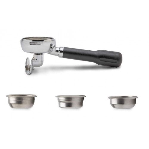 Lelit 58mm Double Spout Portafilter Kit with 3 Baskets