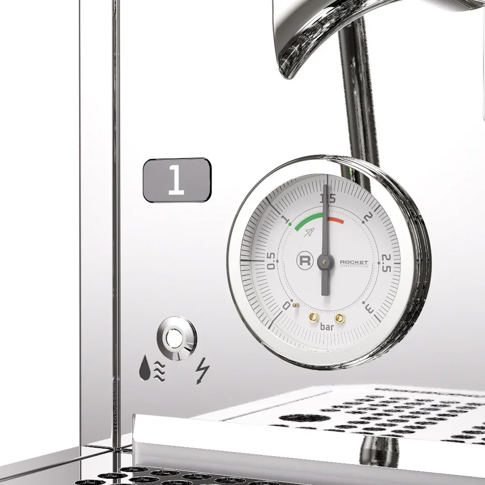Rocket - Giotto FAST R Chrome Semiautomatic Espresso Machine - RE752E3A12