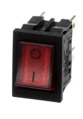 Rancilio Main Power Rocker Switch Red LED C7/16-C5 - 34030145 