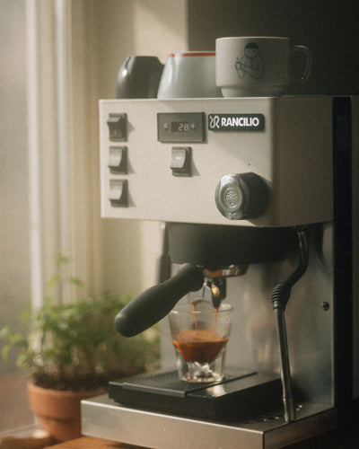Rancilio - Silvia Pro X Dual Boiler PID Espresso Machine - White - HSD-SILVIA-PRO-X-WH