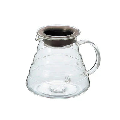 Hario V60 Coffee Range Server 02 600ml Clear - #XGSR-60-TB / XGS-INT-02TB 