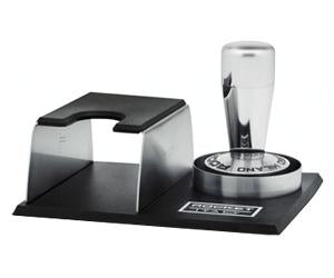 Rocket Logo Tamper Stand - Stainless Steel
