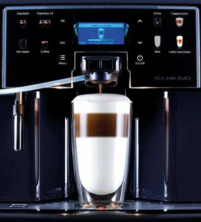 Saeco - Proline Aulika EVO Top HSC Super Automatic Espresso Machine (OPEN BOX - IN STORE PURCHASE ONLY - STORE DISPLAY)