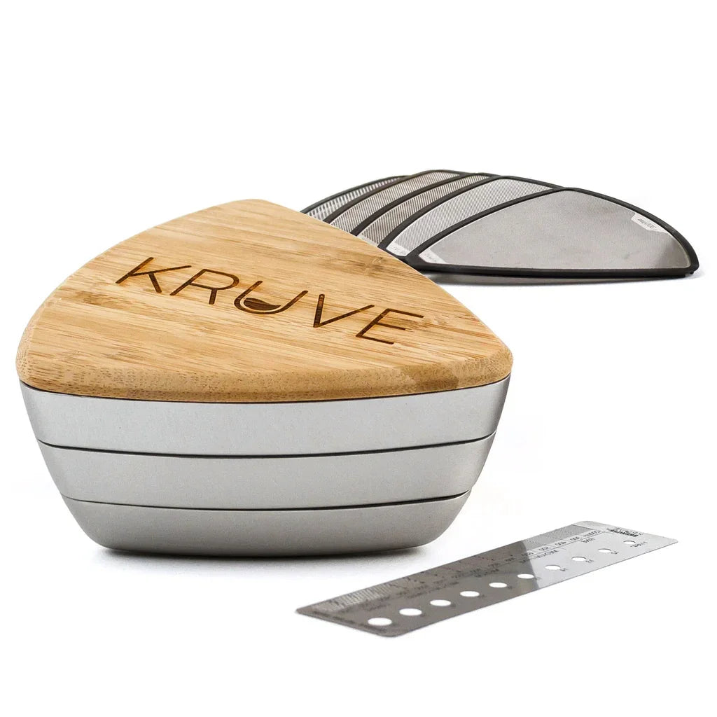 Kruve Sifter Base with 5 Sieves - Silver KVS2001BE